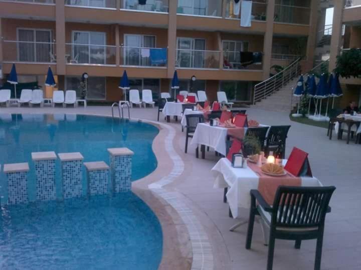 Begonville Apart Hotel Сиде Экстерьер фото